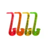 Inflatable Neon Saxophone Assorted 75cm