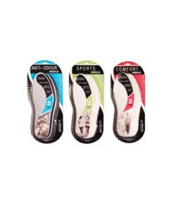 Insoles 2 Pairs Assorted