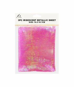 Iridescent Metallic Sheet 45.7 x 76.2cm 3pc
