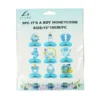 IT’S A Boy Honeycomb Decorations 15x18cm 9PC