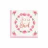 It’s a girl Large Napkins 33x33cm 24pc