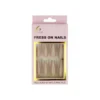 Ivory Press On Nails 24pc