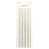 Ivory Strip Rhinestones Stickers