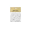 Jumbo Crepe Paper Streamers White 4pk