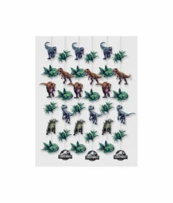 Jurassic Into The Wild Hanging String Decorations