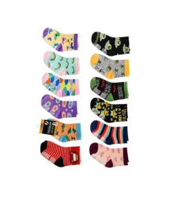 Kids Ankle Socks 1-3 Years Assorted
