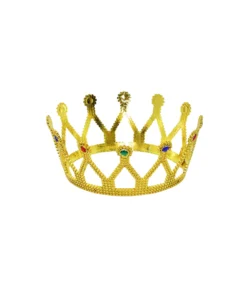 King Gold Tiara Crown