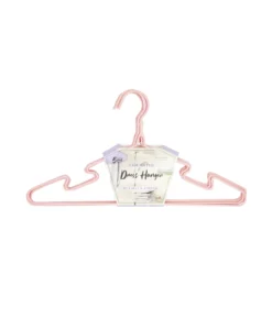 Laminated Dress Hangers 5pk Assorted