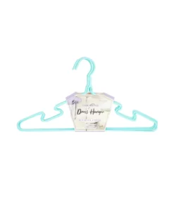 Laminated Dress Hangers 5pk Assorted