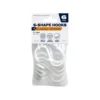 Laminated S-Shape Hooks 6pk