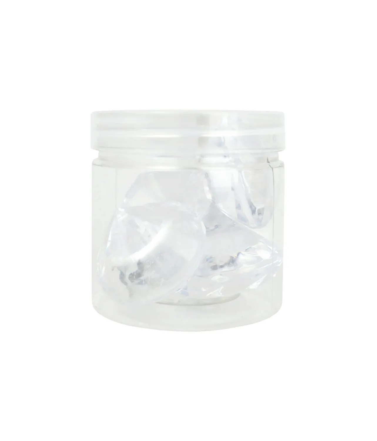 Large Diamond Plastic Gems 4cm 4pc