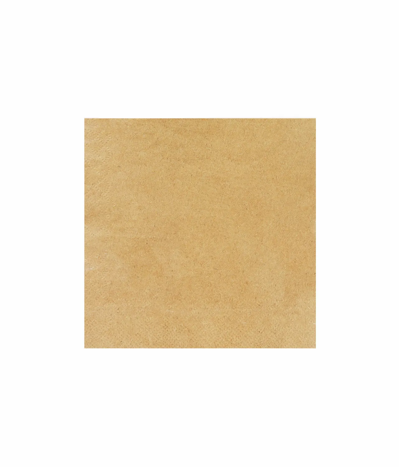 Large Kraft Napkins 33x33cm 50pc