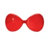 Large Red Bow Shape Party Glasses