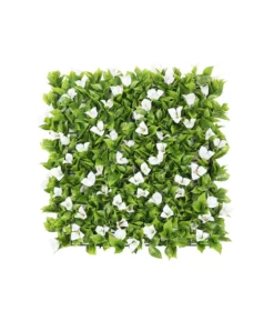 Large White Flowers Artificial Leaf Mat 50cm