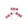Lavender Artificial Craft Rose Flowers 9pc 4.5cm