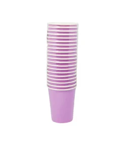 Lavender Paper Cup 9oz 20pk