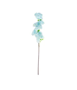 Light Blue Cherry Blossom Stem 96cm