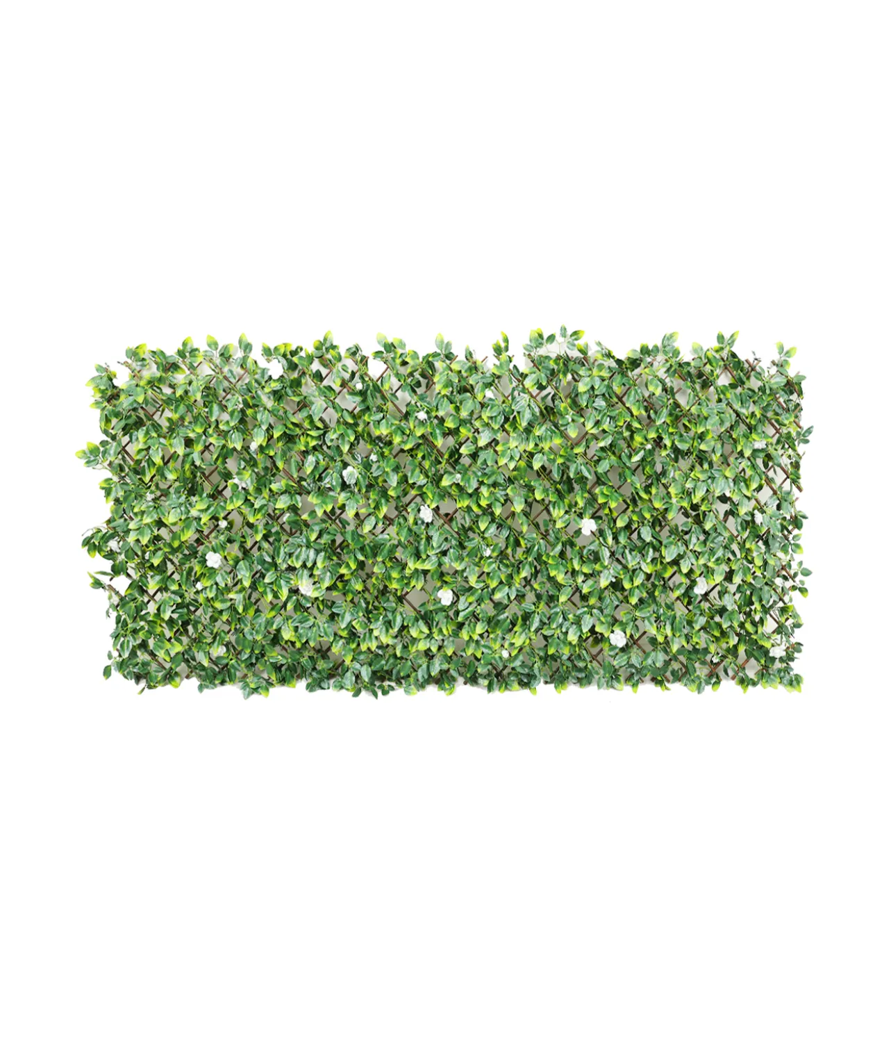 Light Green Artificial Willow Trellis 1x2m