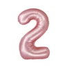 Light Pink Foil Matte Number 2