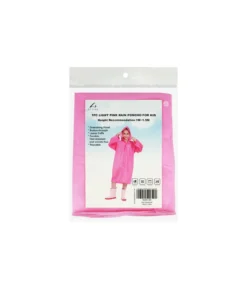 Light Pink Kids Rain Poncho 100g