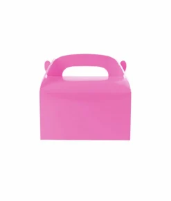 Light Pink Paper Treat Box 6pc (Side Seal)
