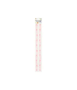 Light Pink Pearl Border Sticker 2pk
