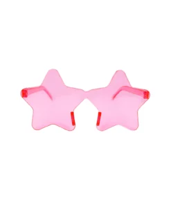 Light Pink Star Shape Glasses