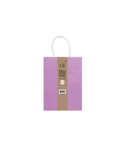 Light Purple Small Paper Bag 4pcs