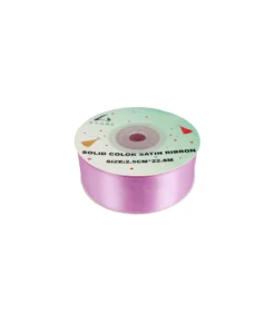 Light Purple Solid Colour Satin Ribbon 2.5cm