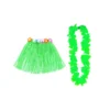 Lime Green Hula Raffia Set 2pk