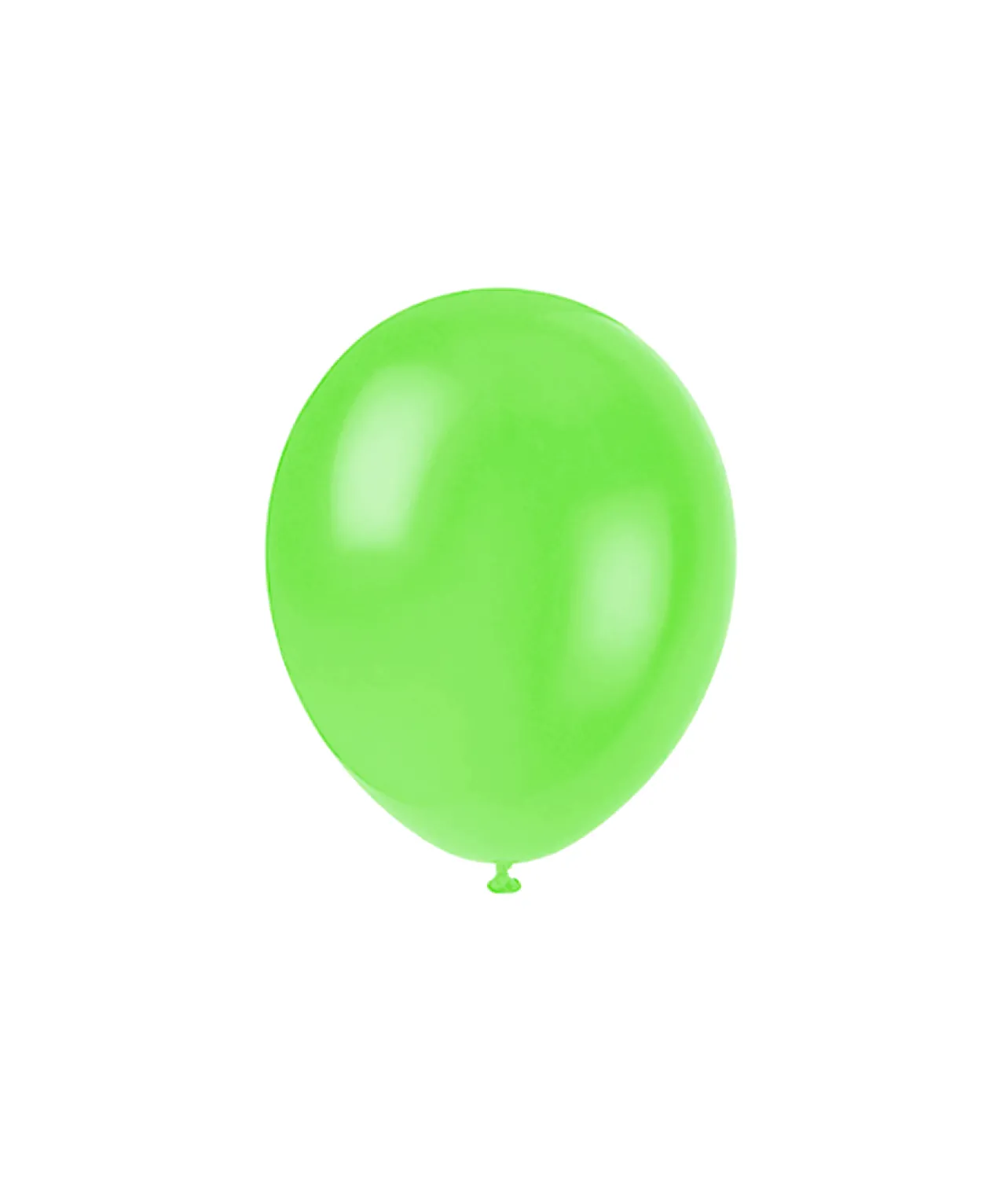 Lime Green Plain Latex Balloons 12inch 20pk