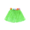 Lime Short Hula Skirt 40cm