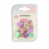 Macaron Colors Binder Clips 8pc