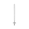 Metal Bling Necklace Silver Cross