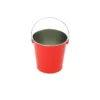 Metal Bucket With Silver Handle Assorted 13x13cm