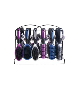Metallic Hair Brush Assorted
