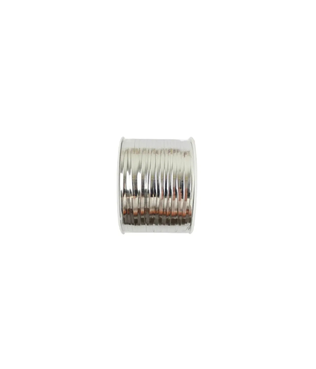 Metallic Silver Twist Tie 4mm x 90m