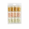 Metallic Stone DIY Bead Ornament 12pc