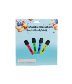 Microphone Inflatable Set 6 x 22cm