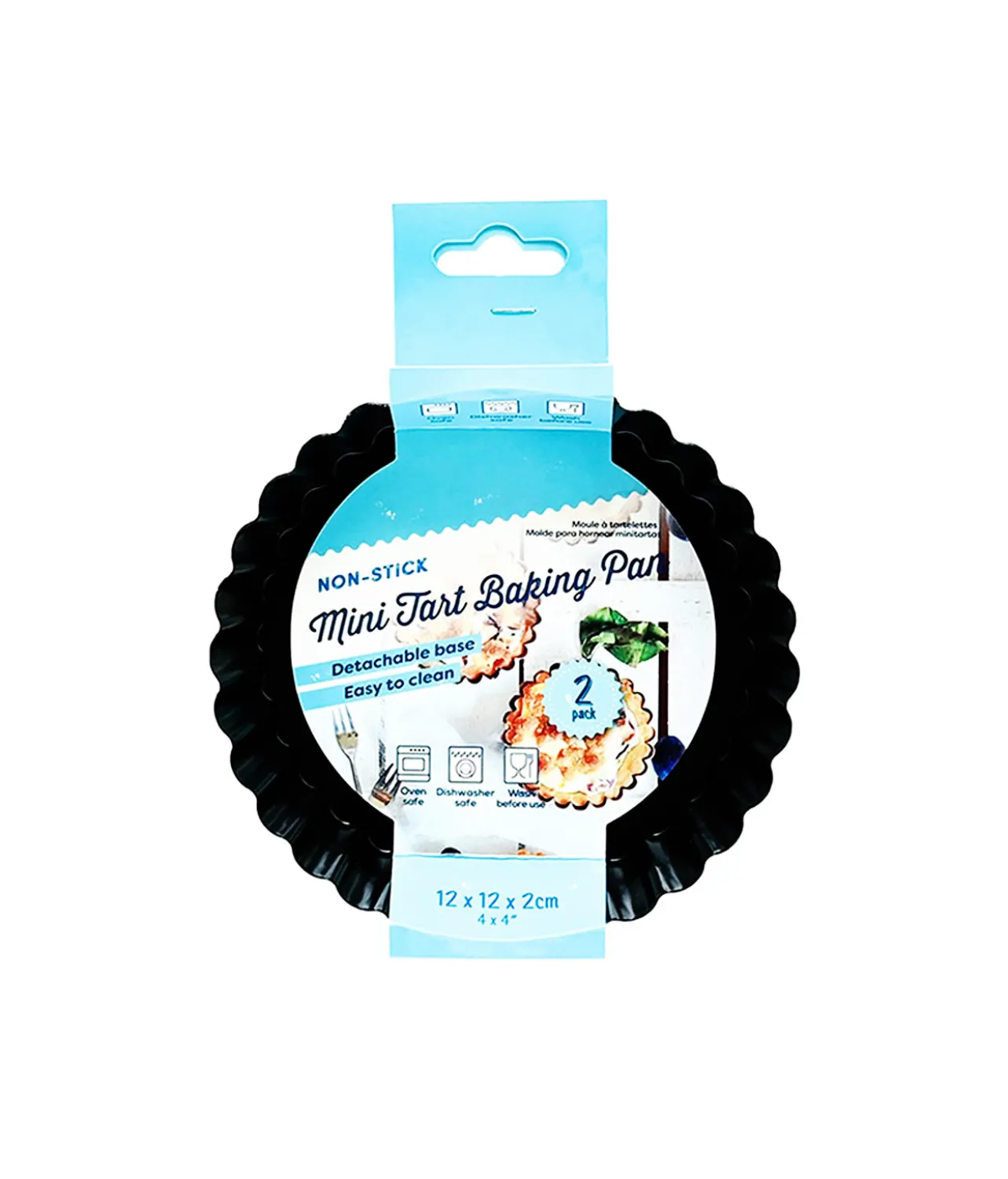 Mini Tart Baking Pan 2pk