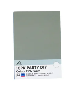 Mixed Colour A4 EVA Foam Sheets 10pk