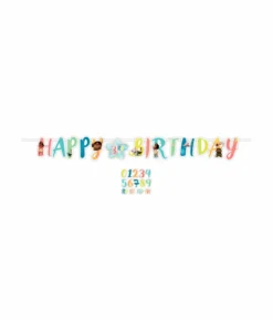 Moana Add-An-Age Letter Banner 2m