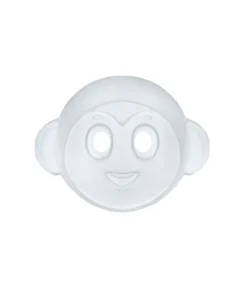 Monkey Paintable Paper Mask