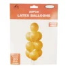 Morandi Apricot Latex Balloons 30cm 20pc
