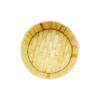 Natural Bamboo Round Basket 21.5x12cm