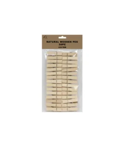 Natural Wooden Pegs 35x7mm