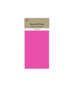 Neon Hot Pink Tissue Paper 8pk