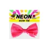 Neon Pink Bow Tie