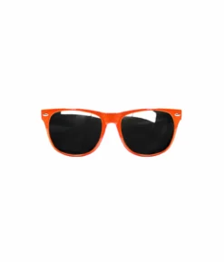 Orange Design Party Glasses