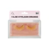 Orange False Eyelashes